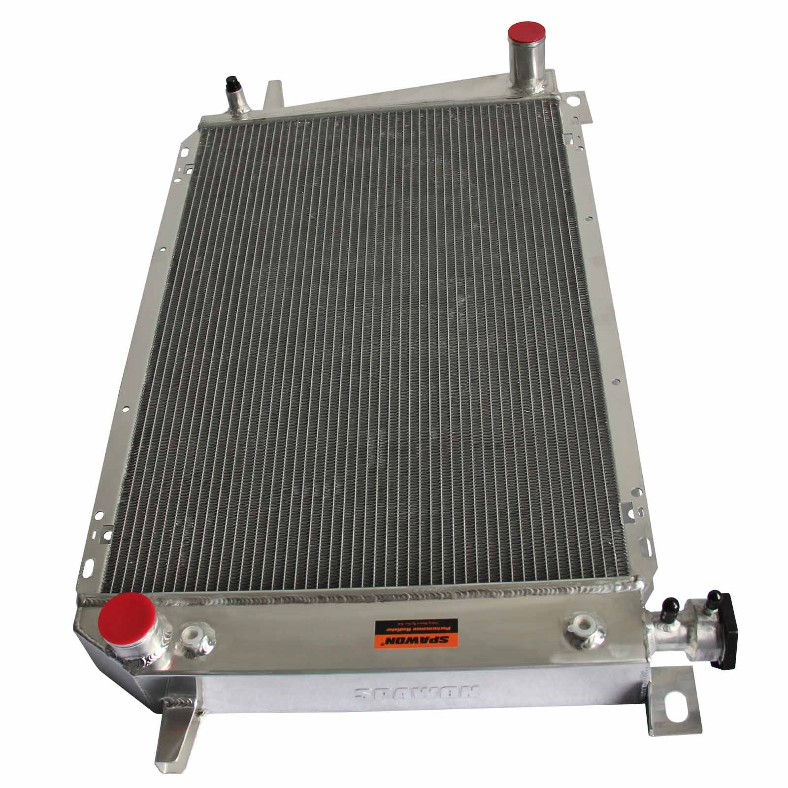 1452 SPAWON Radiator Fit Ford Bronco F-150 F-250 F-350 4.9L L6 1985-1997 AT 2Row
