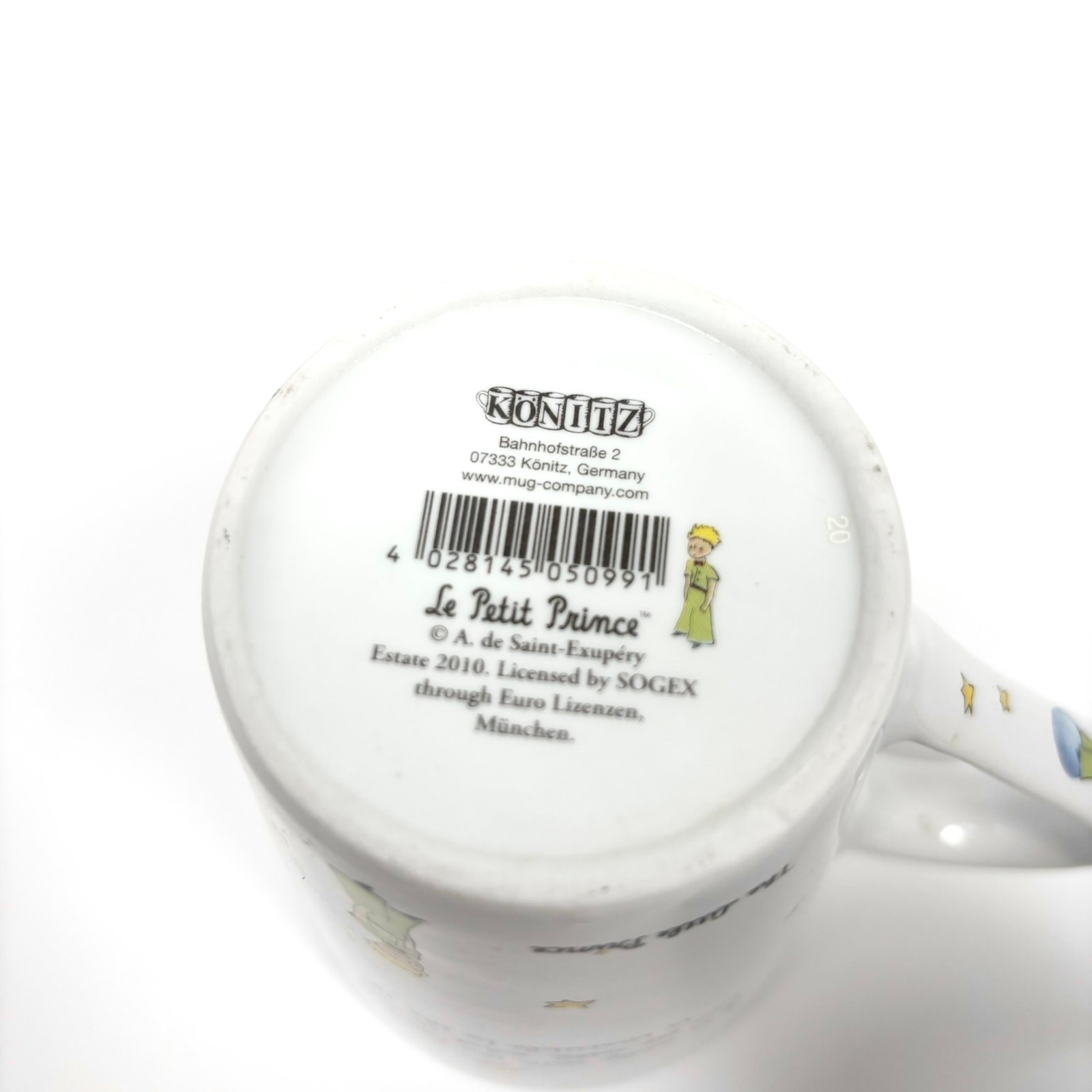 NEW The Little Prince Le Petit Prince Mugs Cups Lot 2 Konitz Germany Thailand