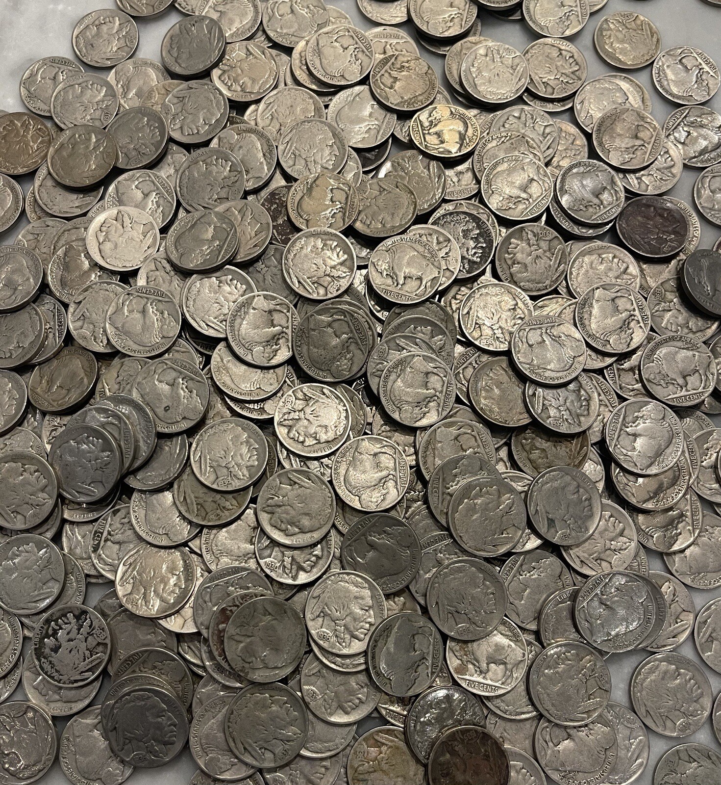 [Lot of 40] Buffalo Nickels Full Readable Dates - Choose How Many Lots of 40!