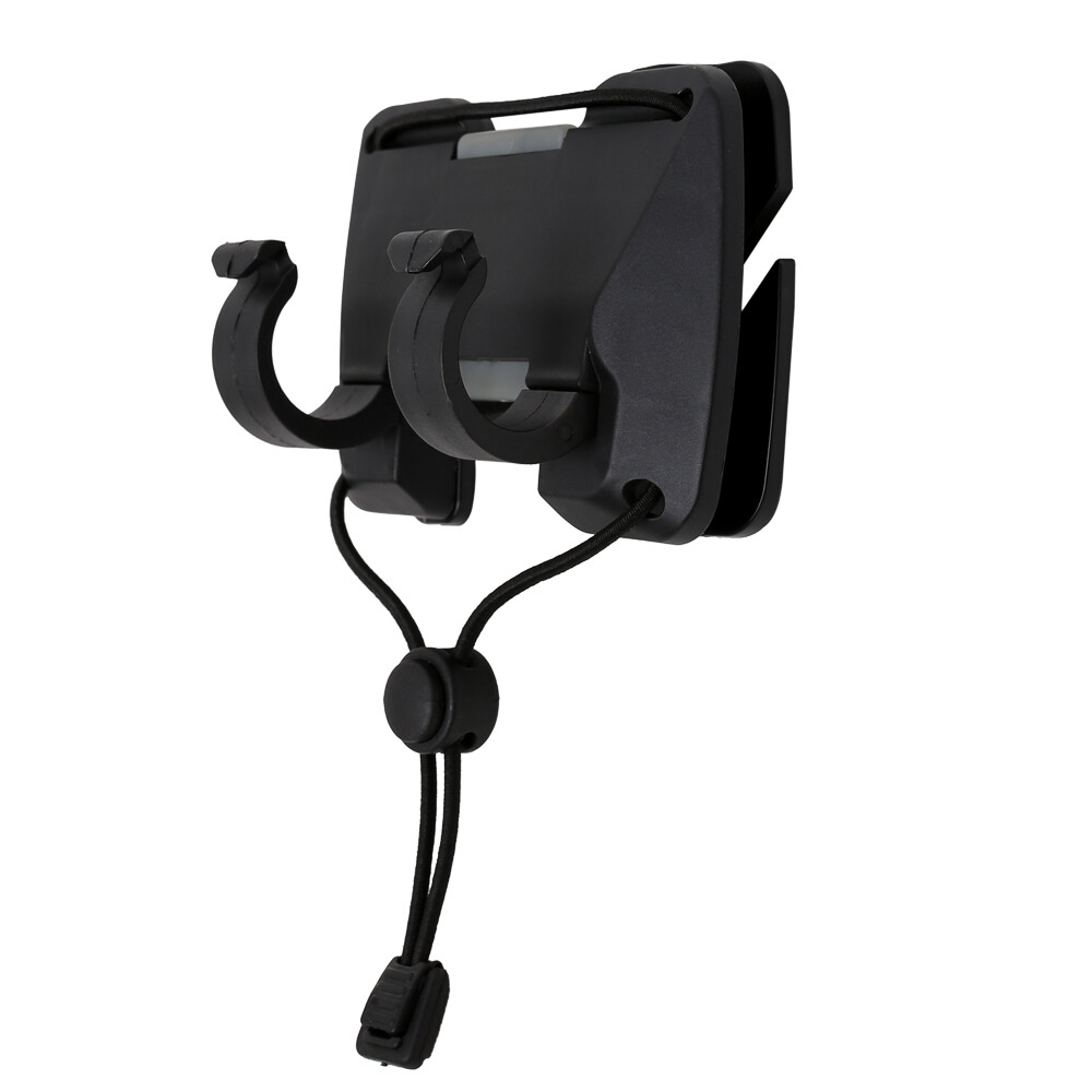 3rd Hand Fishing Clip Rod Holder Rotatable for Fly Fishing Bank Fishing Belt Wad