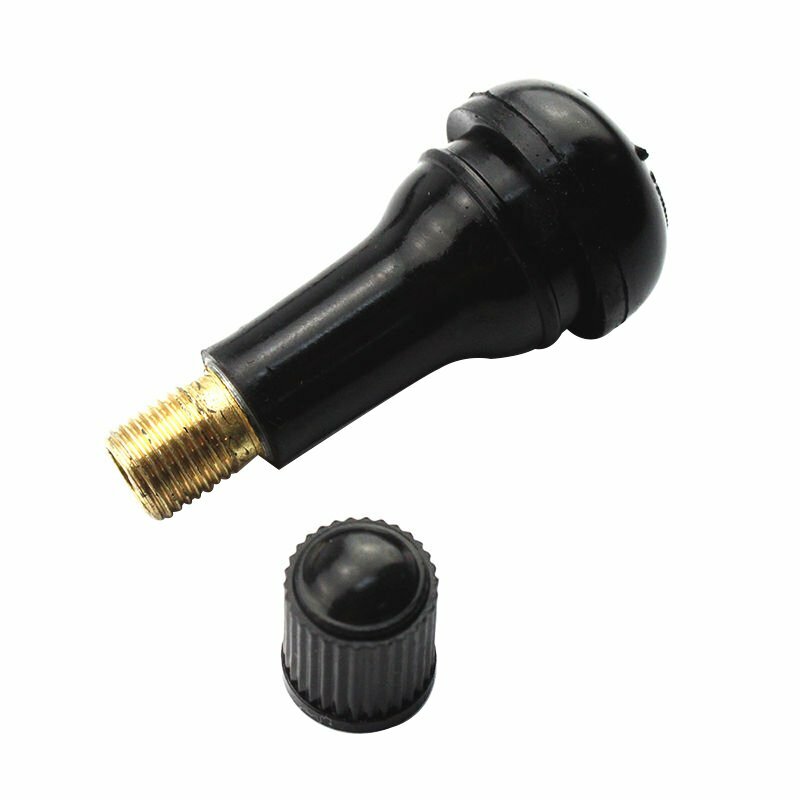 LOT 200 TR 413 SNAP-IN TIRE VALVE STEMS SHORT BLACK RUBBER MOST POPULAR VALVE