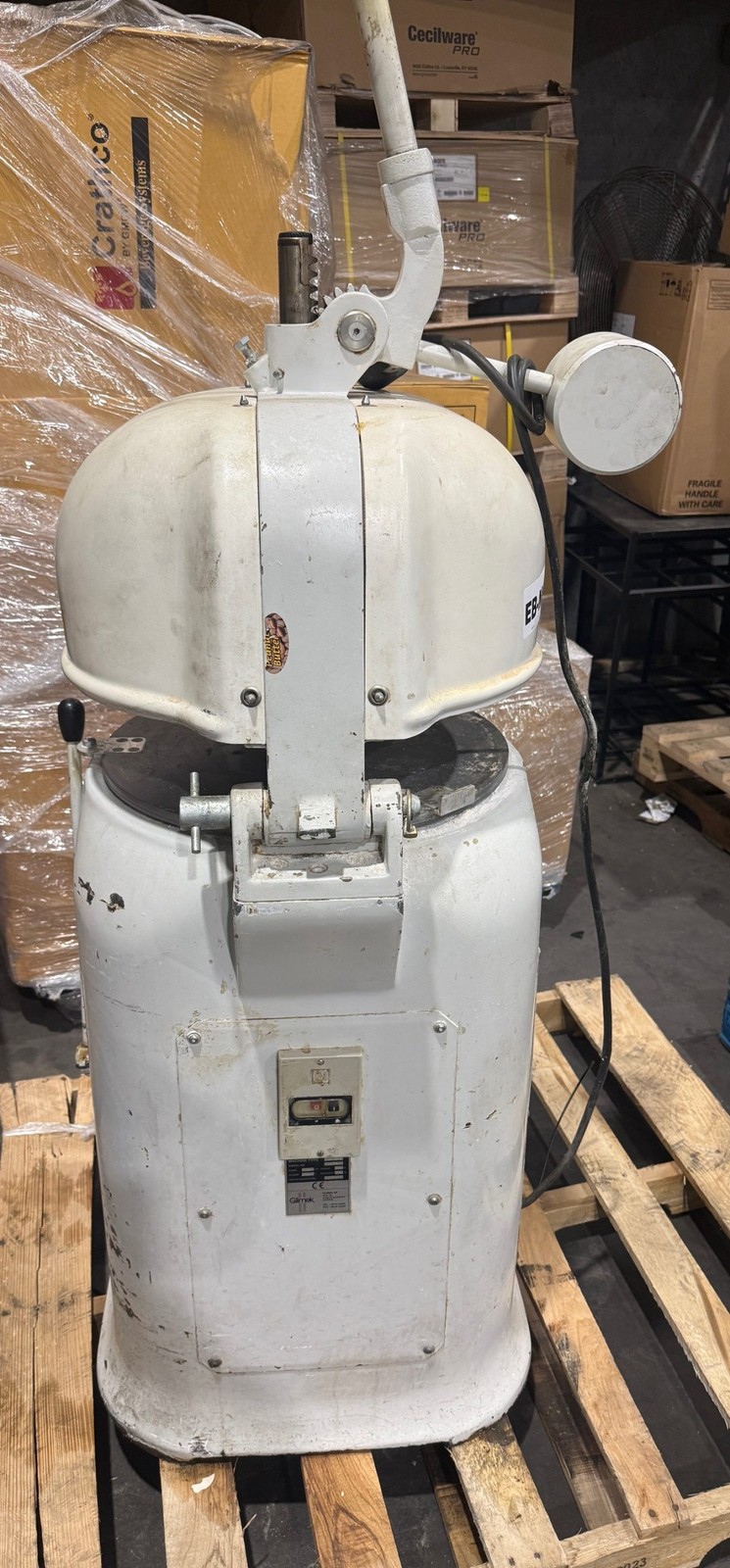 GLIMEK BDR-110-36 COMMERCIAL BUN DIVIDER ROUNDER