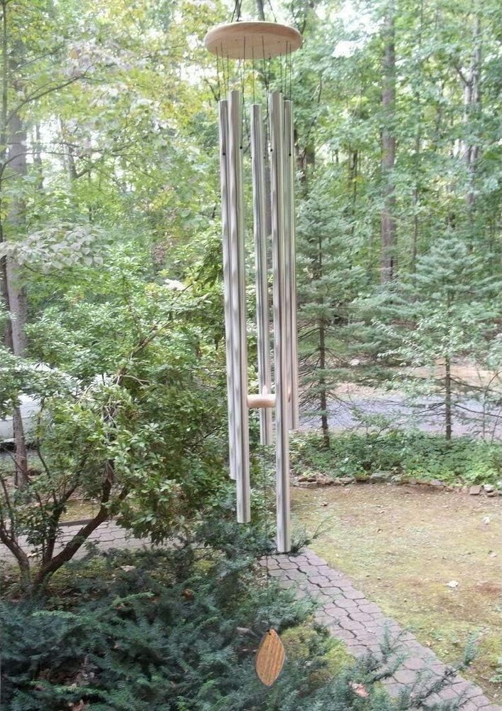 5' Big Extra Large 57" Wind Chime Deep Tone Tuned Resonant Bass Sound Church Win