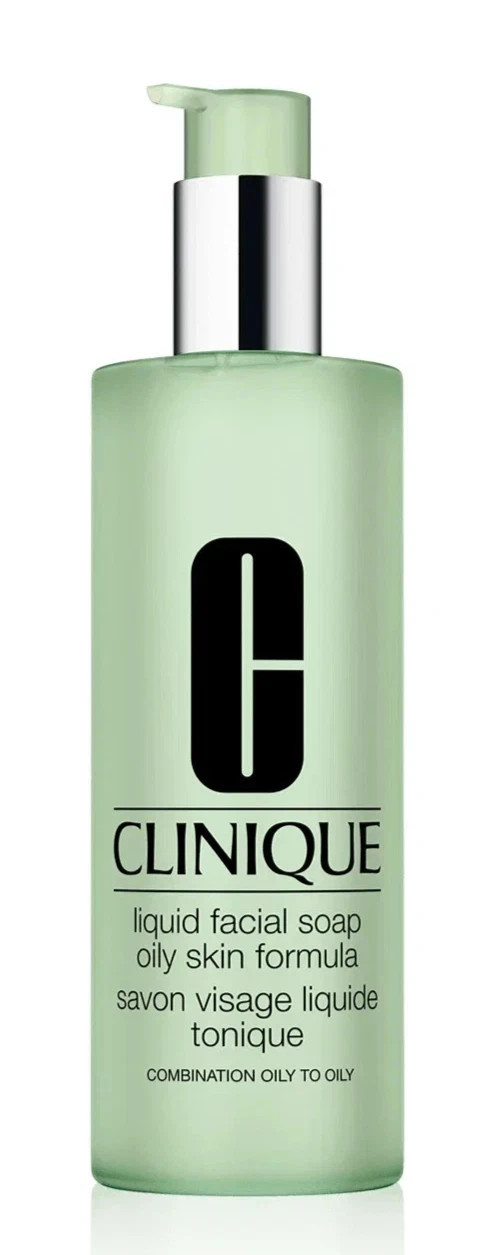 Clinique Liquid Facial Soap Oily Skin formula With Pump 13.5 oz /400ml New