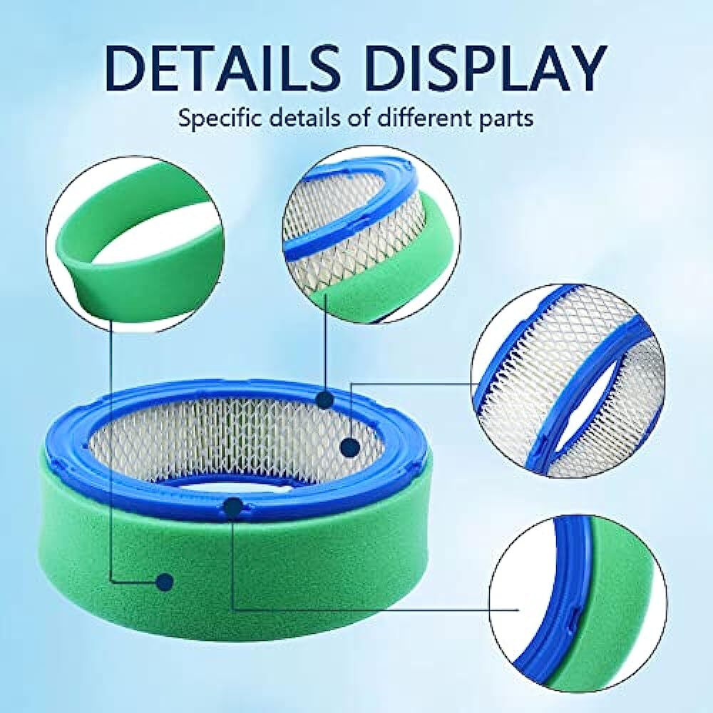 394018 Air Filter For Briggs & Stratton 392642 394018S 271271 272490 5050H