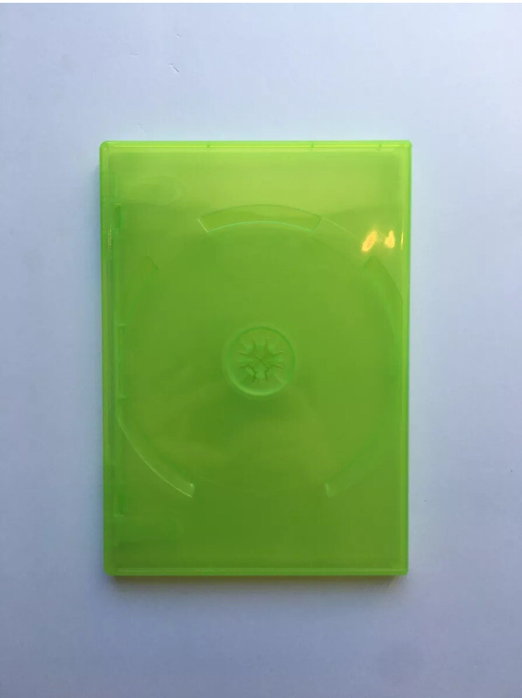 New 10 XBOX 360 Translucent Green Replacement Video Game Storage Shell Cases