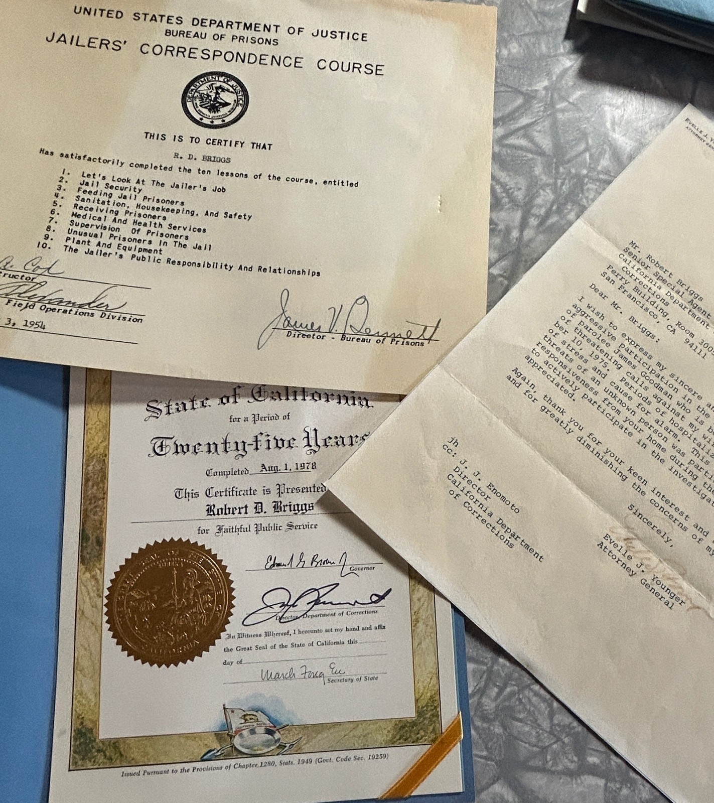 FOLSOM PRISON WARDEN ESTATE LOT BADGES FIRE CAMP PHOTOS WANTED POSTERS AWARDS ++