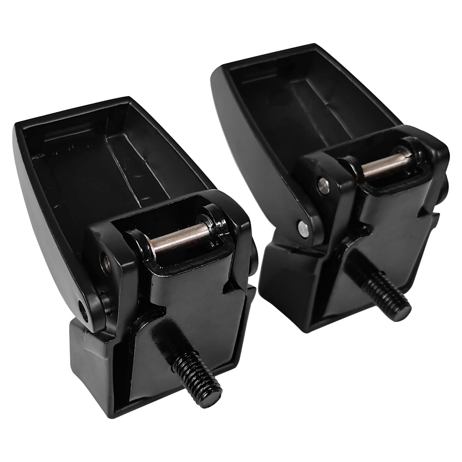 Aluminum Hood Latches Hood Lock Catch Kit Fit For Jeep Wrangler JK JKU 2007-2018