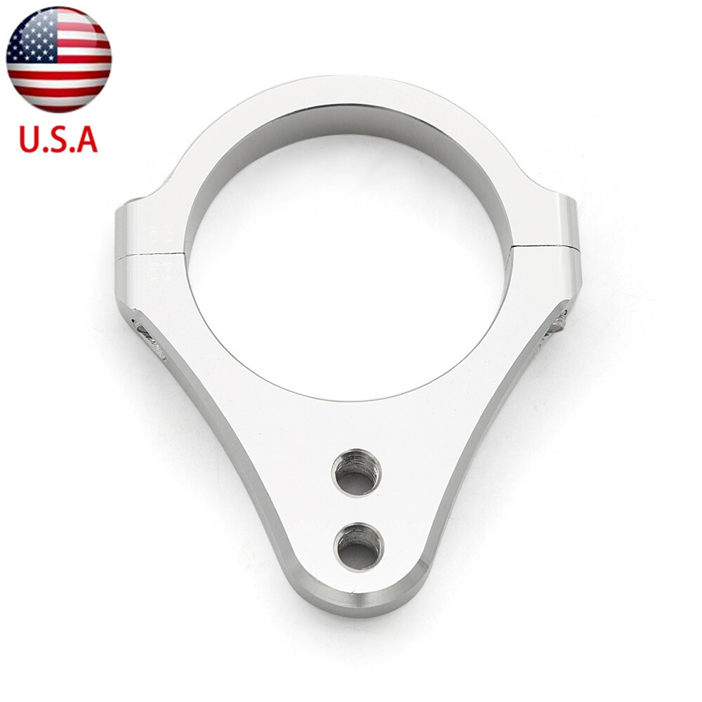 Universal Motorcycle Steering Damper Fork Frame Mounting Clamp Bracket 35-54mm