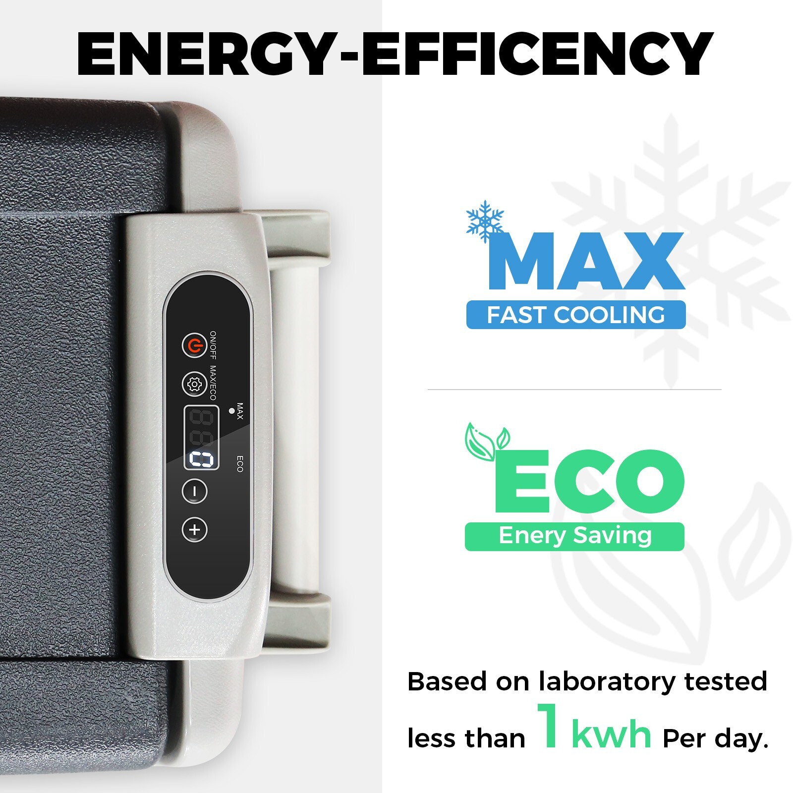 32Qt Compact Portable Freezer 12V Refrigerator Electric Cooler for Truck RV SUV