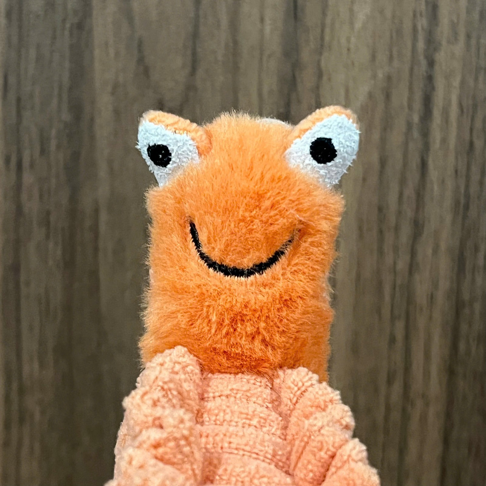 NWT Jellycat Sheldon Shrimp Plush Keychain Bag Charm Cute Sea Creature Toy Gift