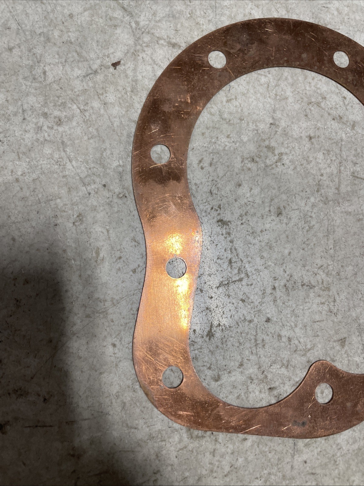 JR RACE CAR TNP-5202, TITAN 3.5” COPPER HEAD GASKET .032 THICKNESS, JR DRAGSTER