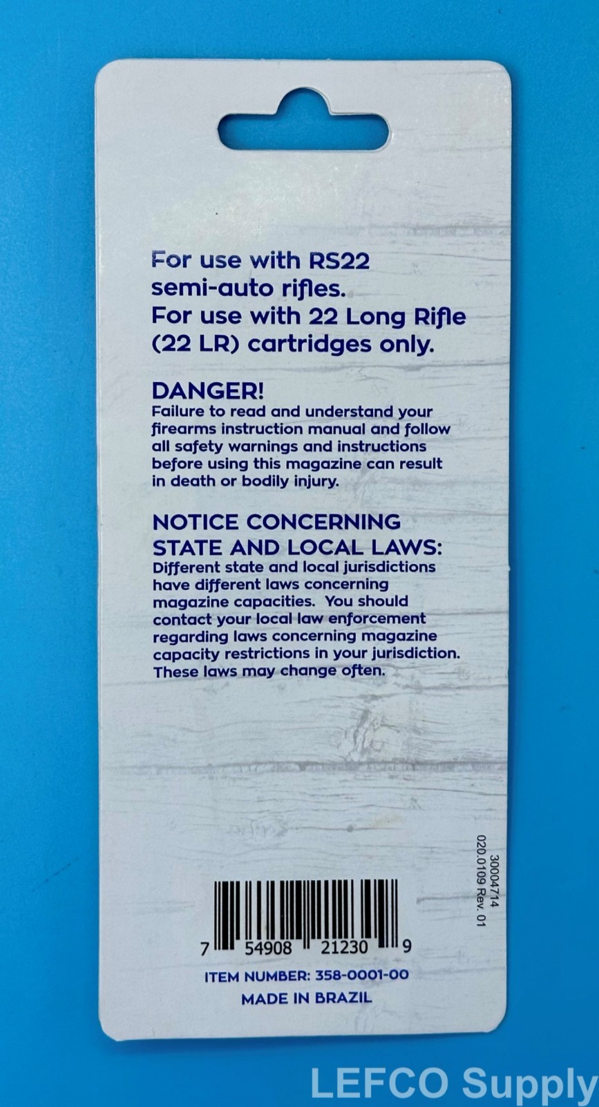 Rossi RS22 Magazine 10 Round 22-LR Clip Mag Also Fits Mossberg 702 Plinkster OEM