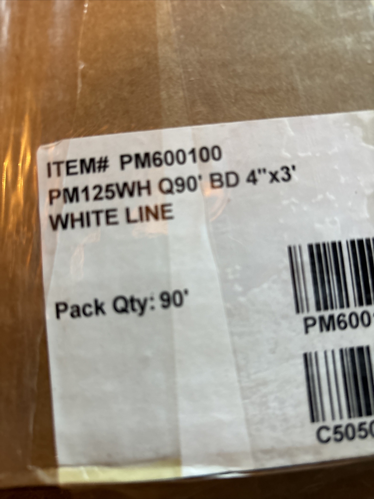 PREMARK PREFORMED THERMOPLASTIC PAVEMENT MARKINGS PM600100 90’ Per Box