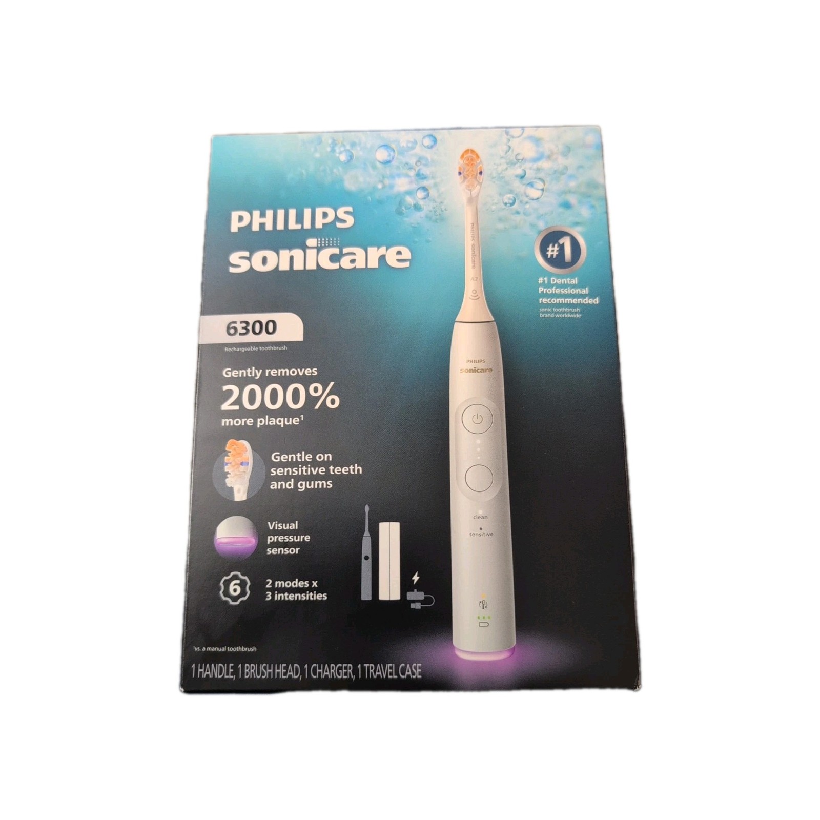 Philips Sonicare 6300 Electric Toothbrush - HX7408/03