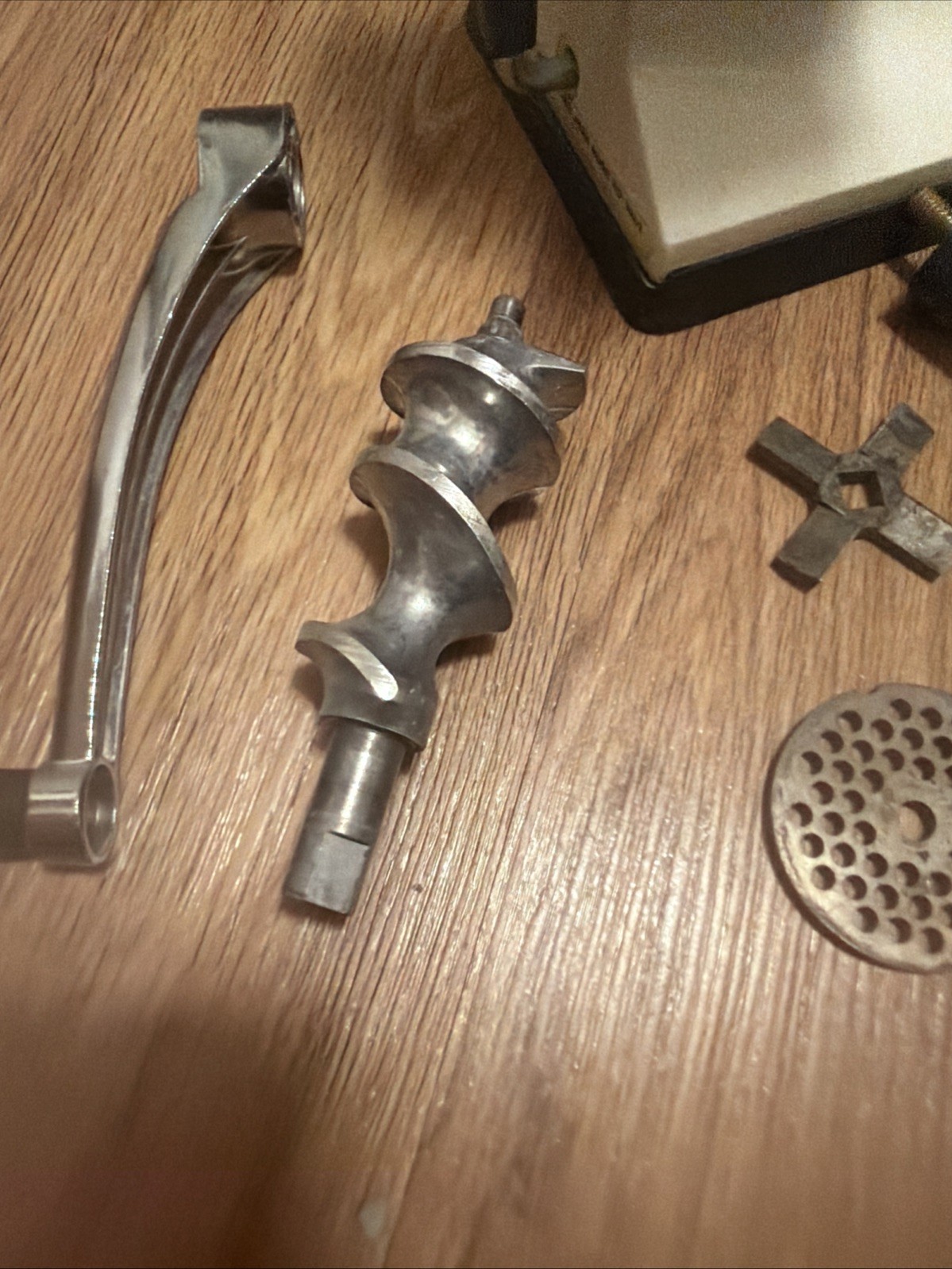 Vintage Portable Rival Grind-O-Mat Meat Grinder Food Chopper Model 303/1