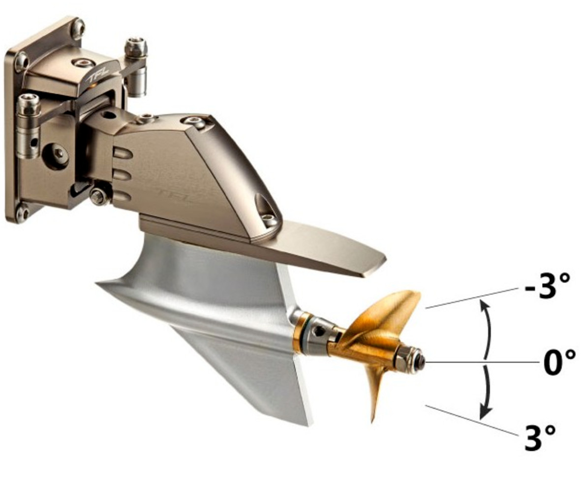 TFL Outboard motor For P1 RC Boat w/#43 paddle (B42515-1)