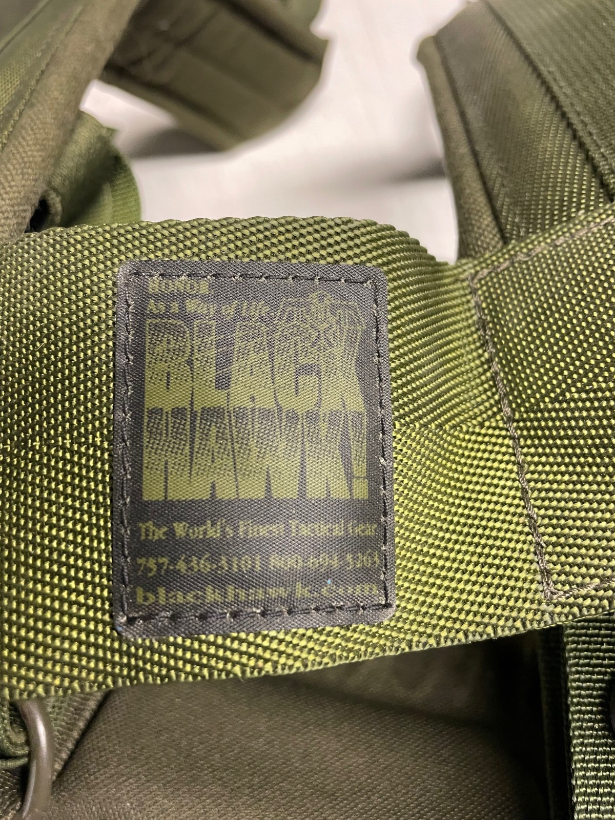 Blackhawk Load Bearing Suspenders with Belt and Sortie Patrol Pack