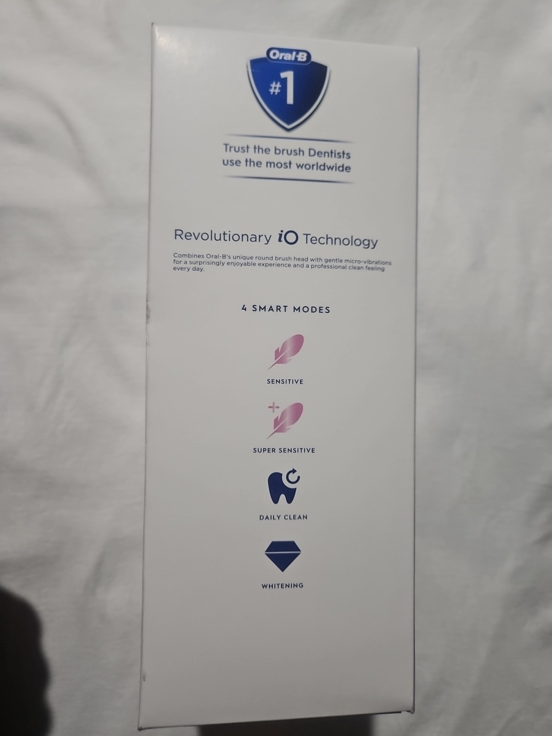 Oral-B iO Series 4 Gum Sensitive Care Rechargeable Electric Toothbrush White NEW