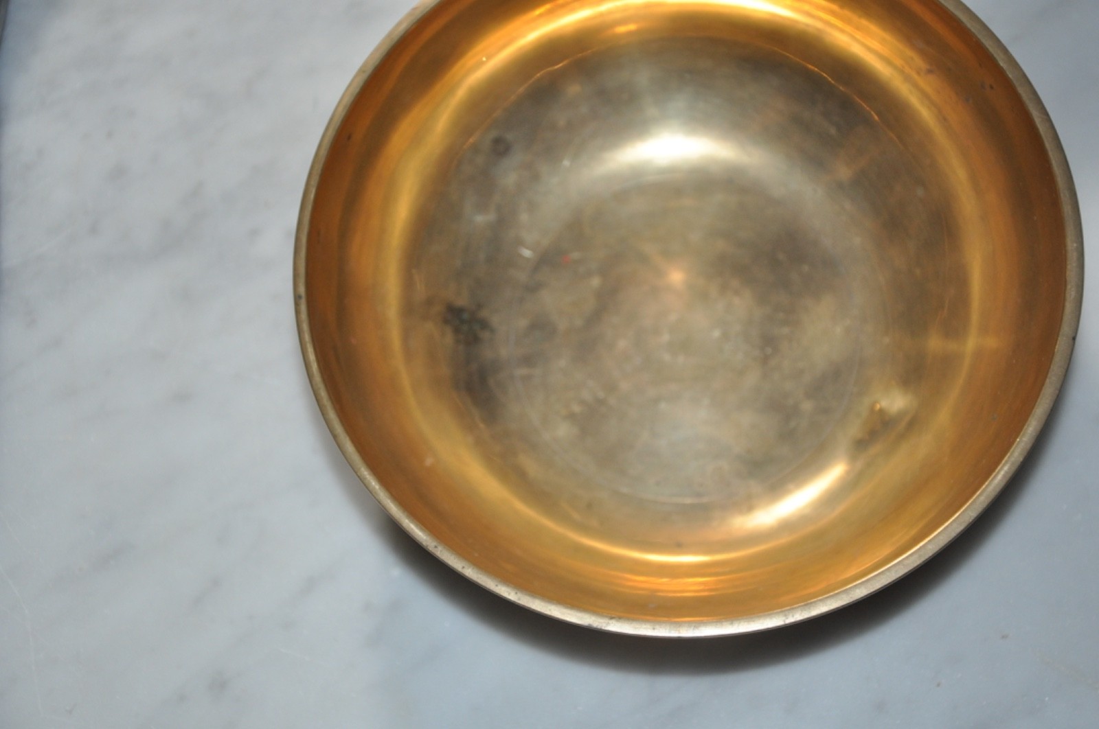 Tibetan Singing Brass Bowl Bowls Pair