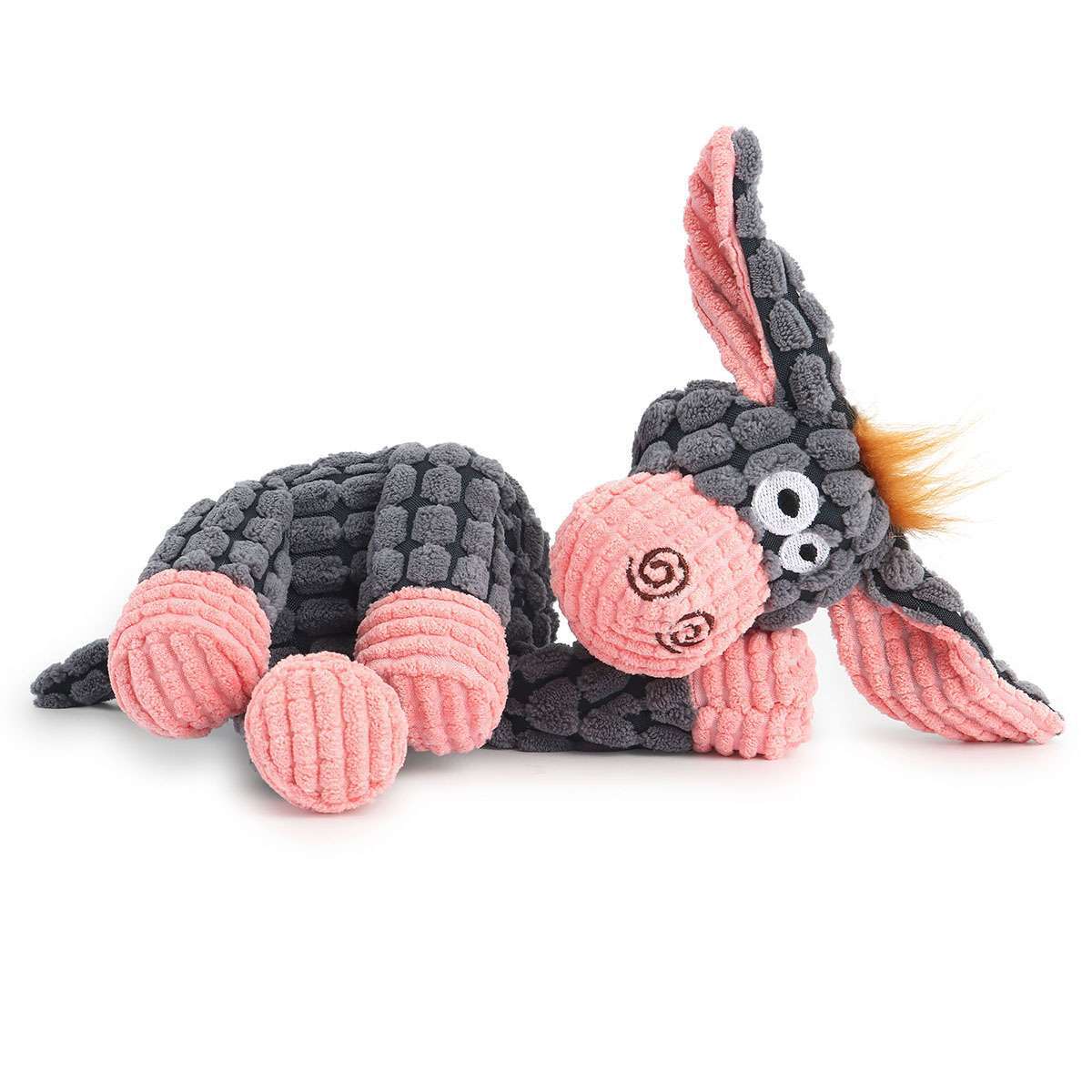 Chew Toy Squeaky Plush Dog Toy For Aggressive Chewers With Chew Pet Toys US