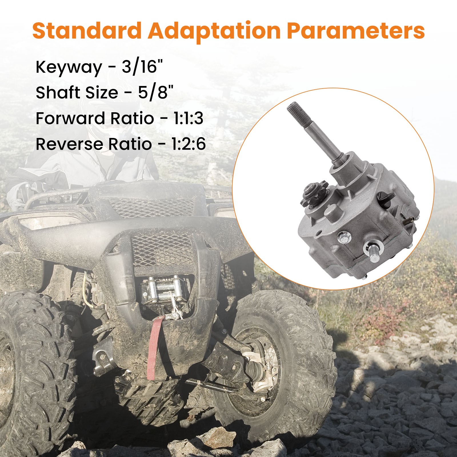 30 Series Torque Converter Go Kart Forward Reverse Gearbox Kit -13HP Engine Set