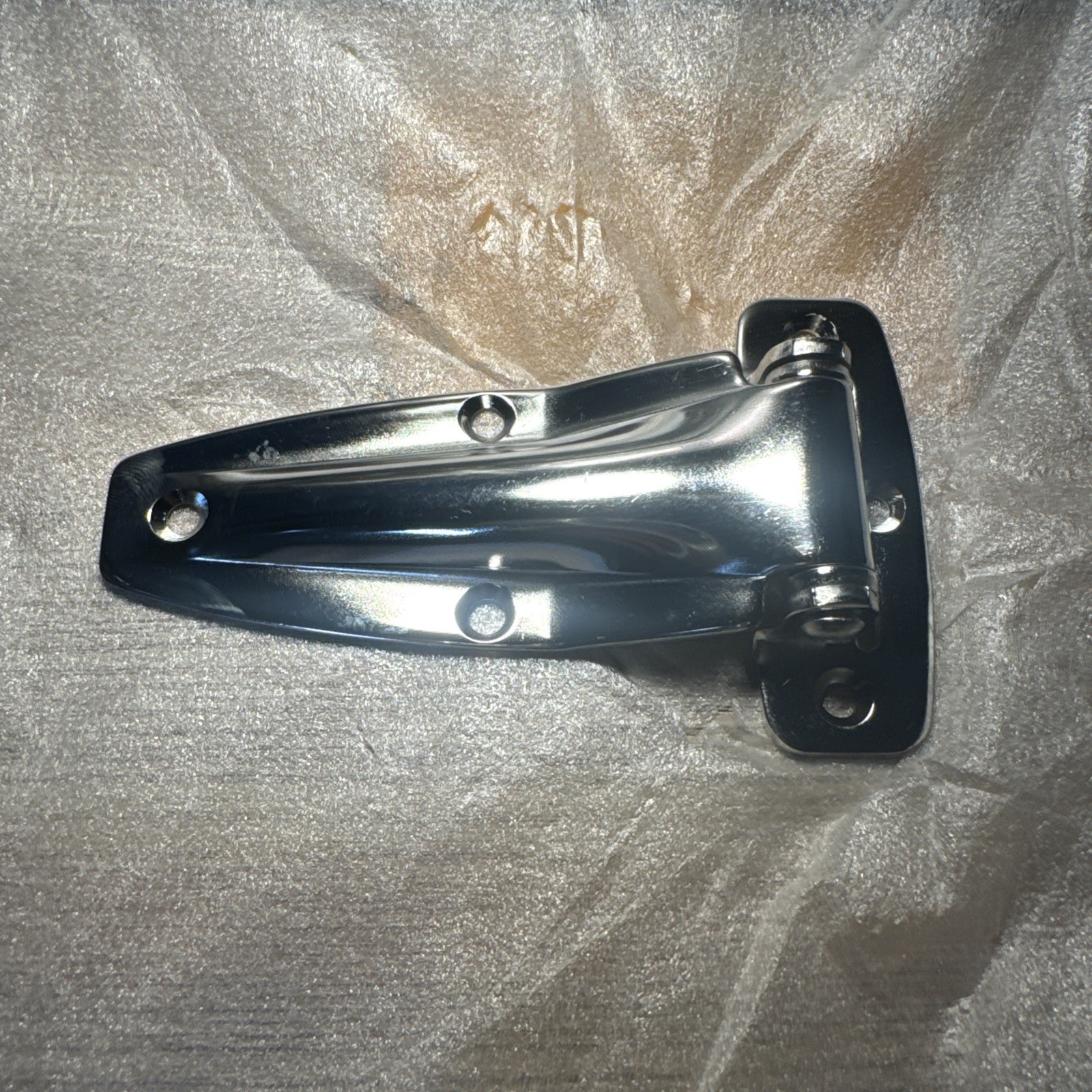 Chrome Smoker Hinge Walk in Refrigerator Cooler BBQ Pit Flush Trailer Parts bolt