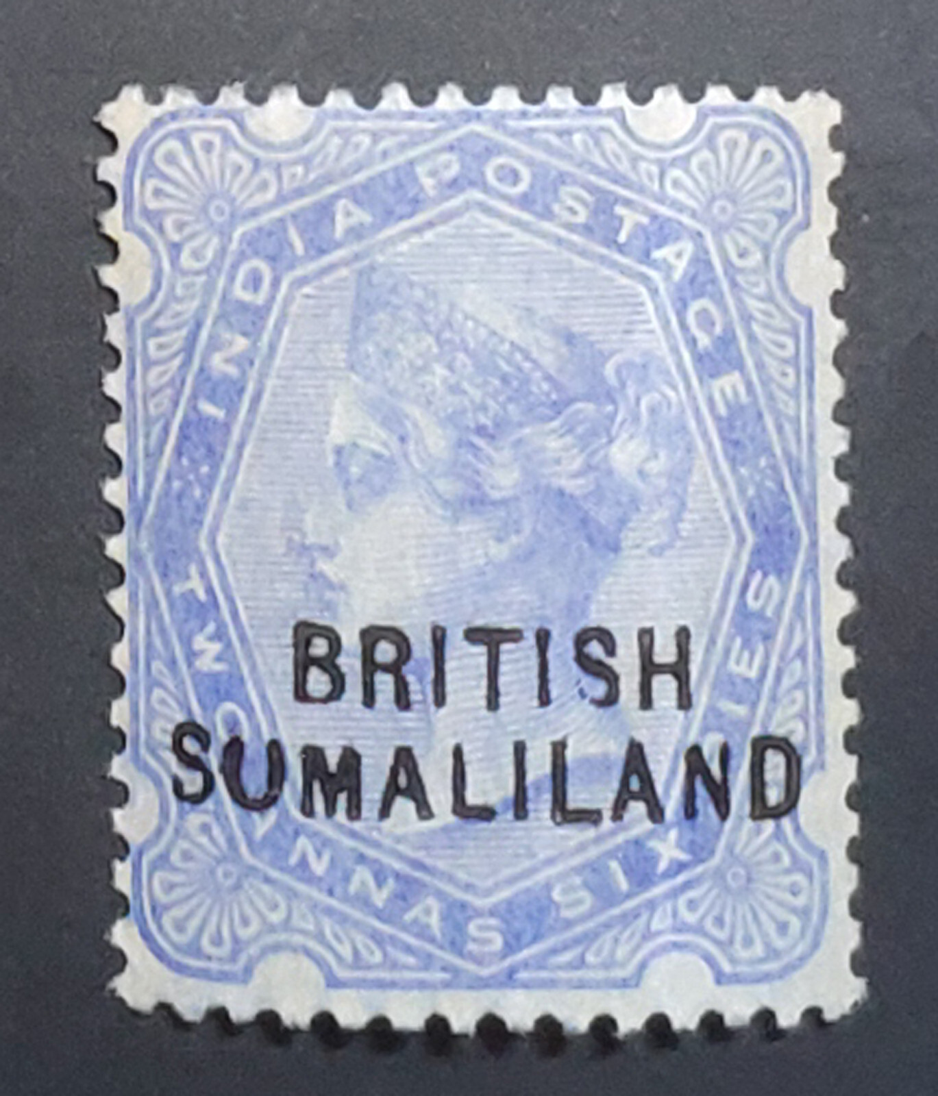 BRITISH SOMALILAND. QV. 1903. RARE ERROR! 2½a with "SUMALILAND" ovpt MLH. SG 18b