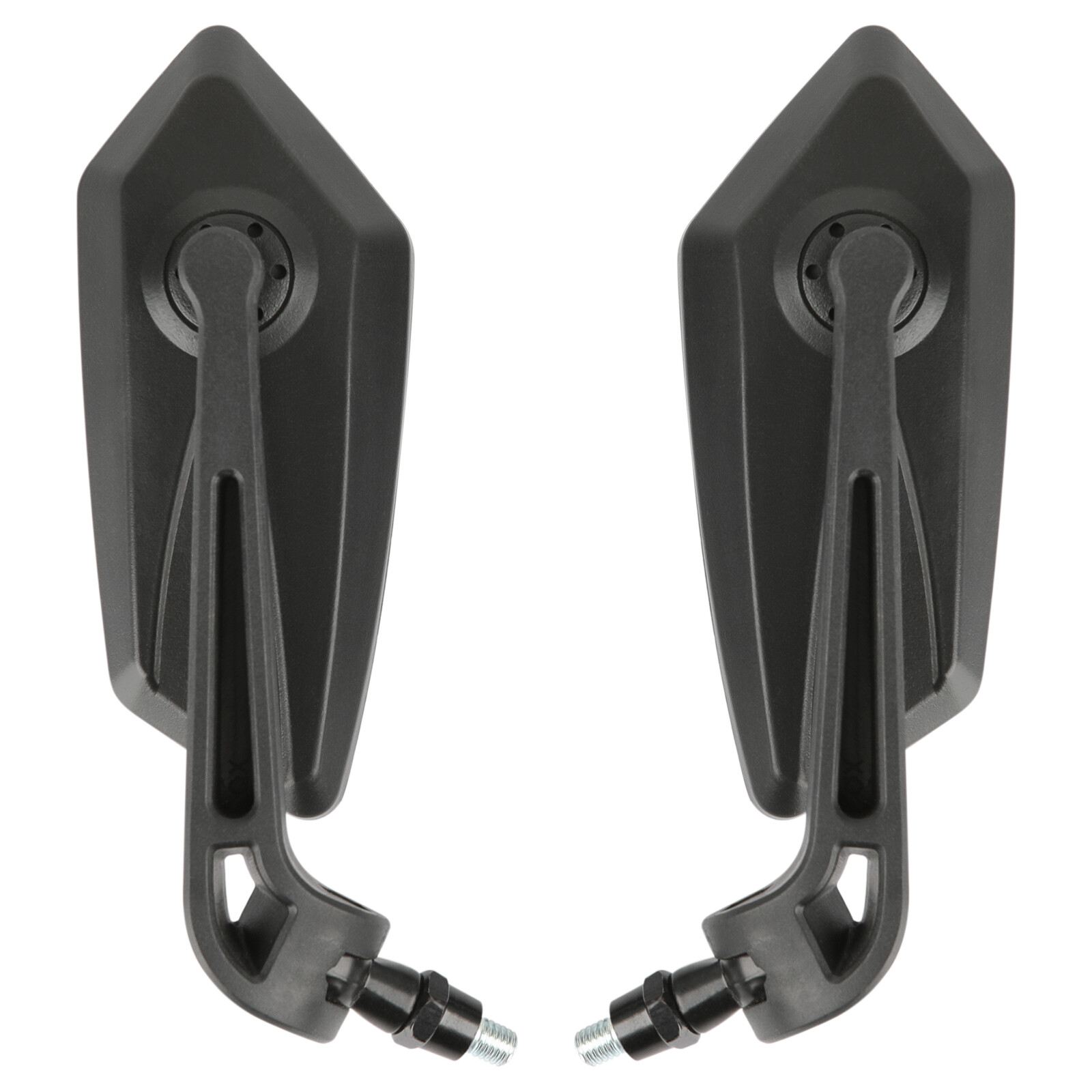 Universal Motorcycle Rearview Wing Mirrors 8mm/10mm For Honda Yamaha Suzuki ATV