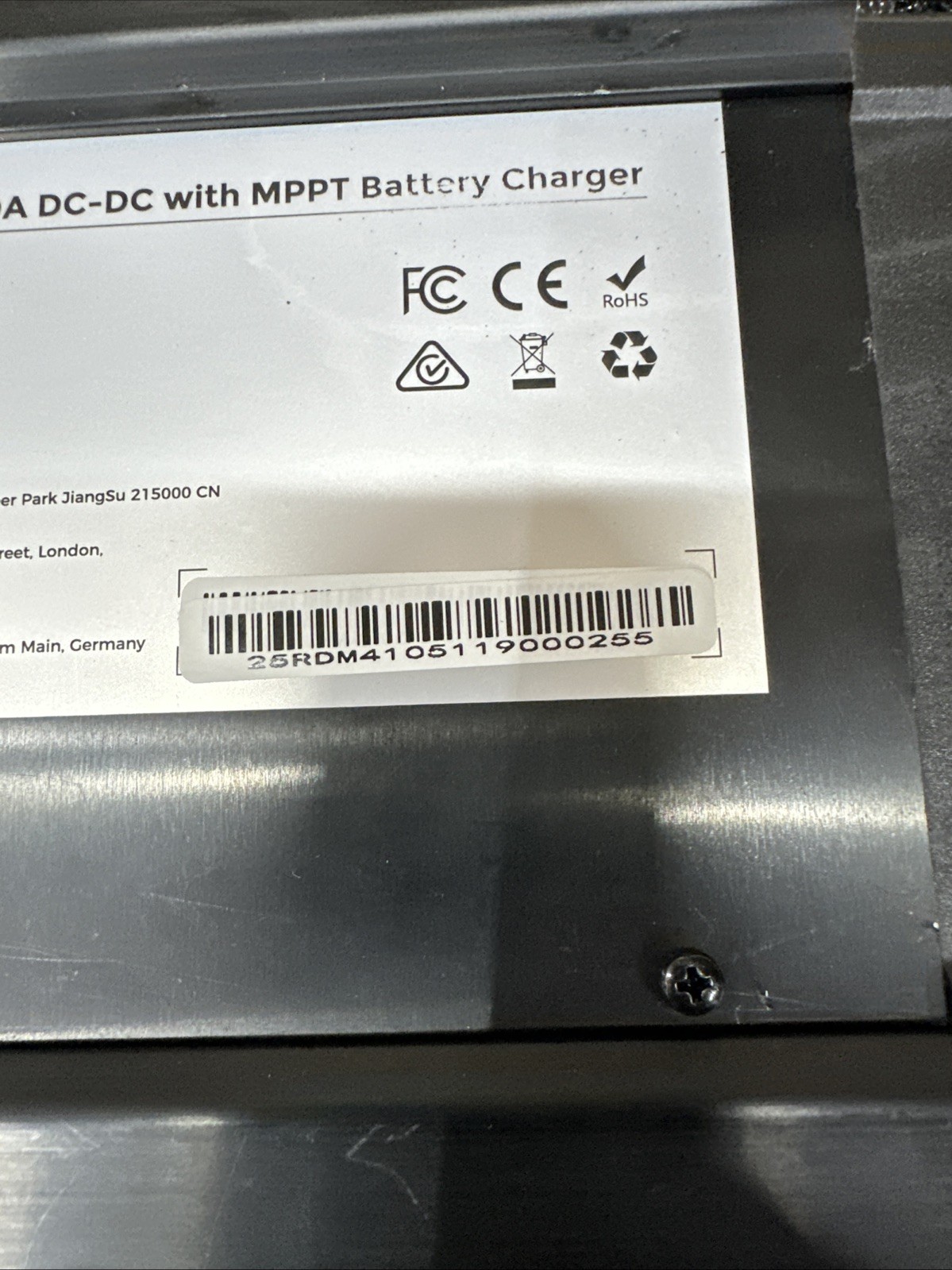 Renogy DC to DC Charger W/MPPT 12V 40A Battery Chargers For LiFePO4