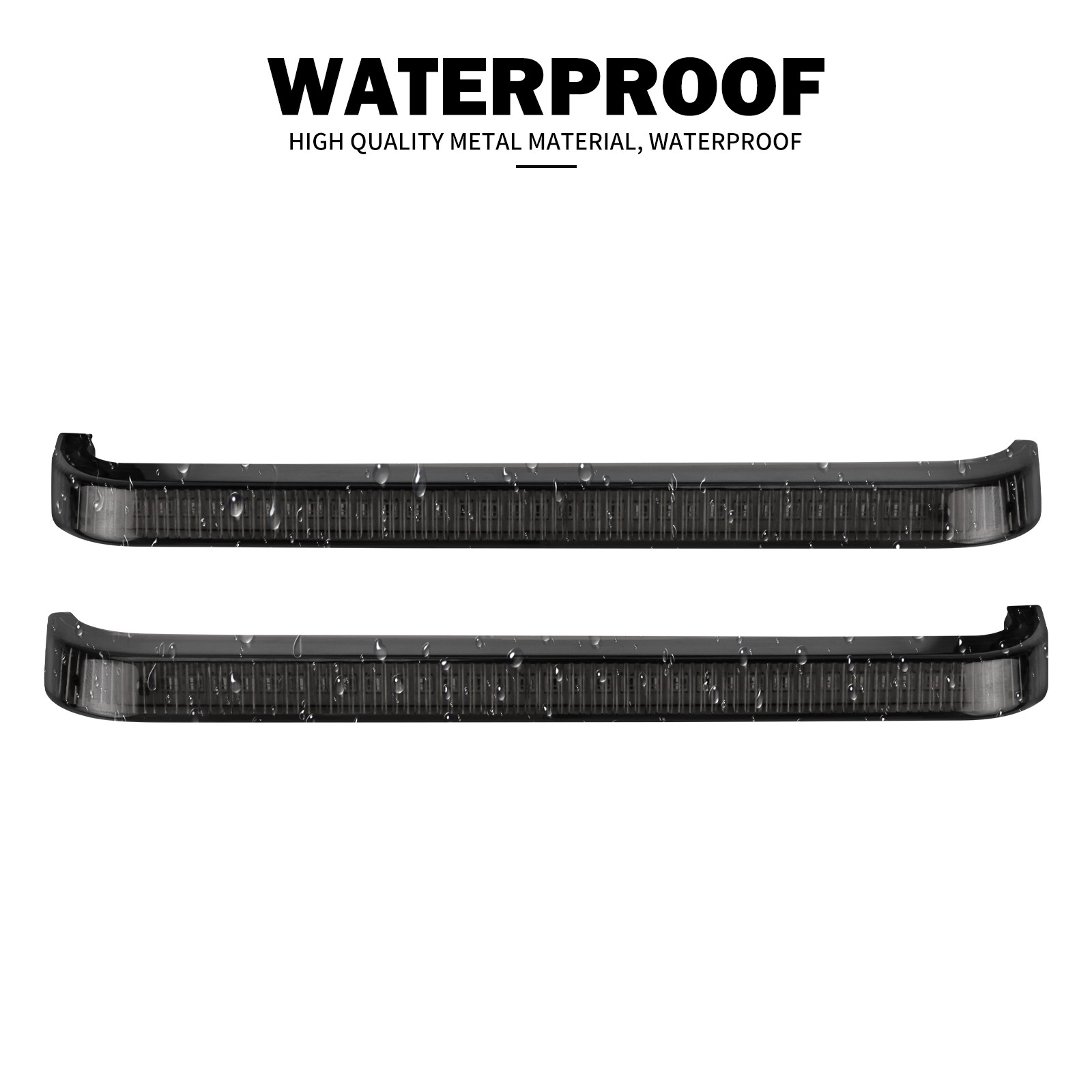 Saddlebag LED Run Brake Tail Lights Smoke Lens For Harley Touring FLHT 2024-2025