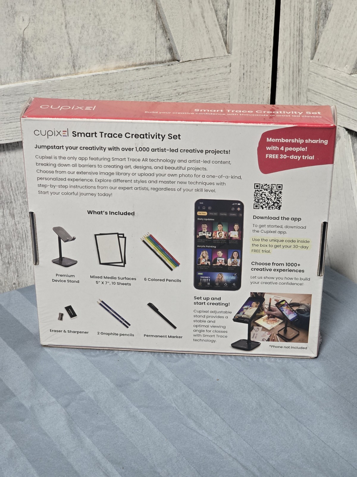 Cupixel Smart Trace Creativity Set AR Smart Trace Artsmith Tools Included NIB