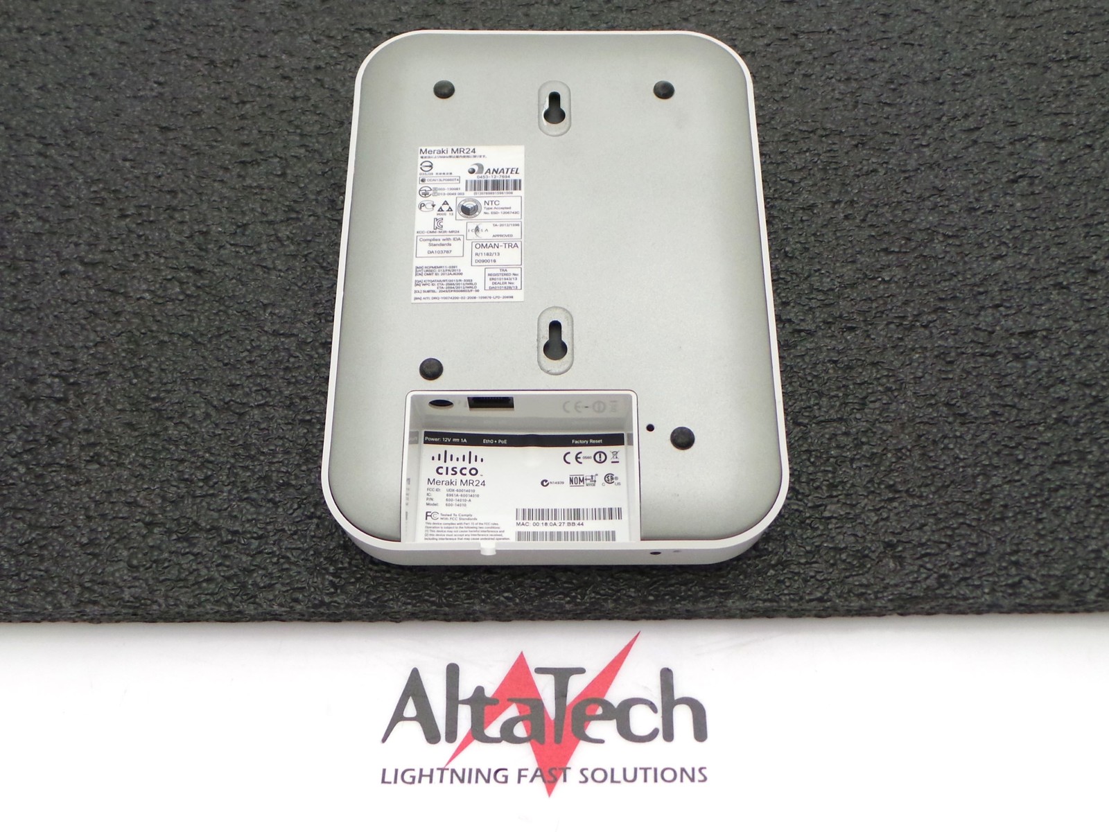 Cisco Meraki MR24-HW PoE Wireless Access Point **UNCLAIMED**