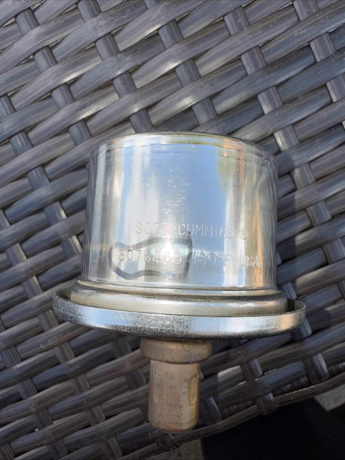 Cummins Thermostat 3076489. New No Box. Made In USA. Free Shipping.