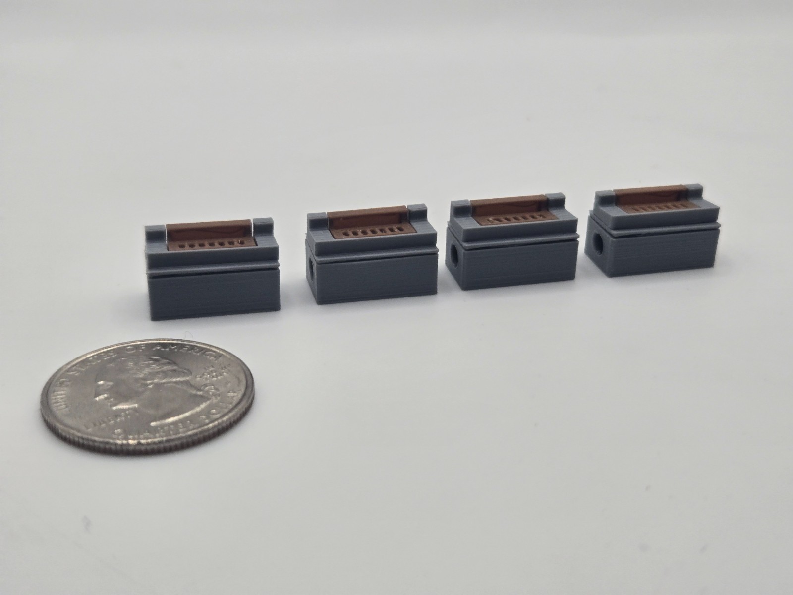 1/87 Catch Basin with Curb Inlet *4 Pack*