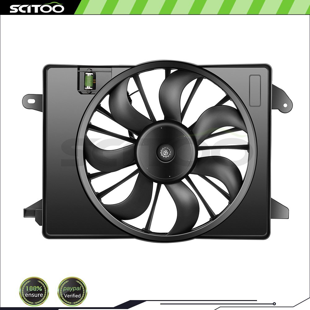 For 2009-2017 Chrysler 300 Dodge Challenger Charger Radiator Cooling Fan 622550