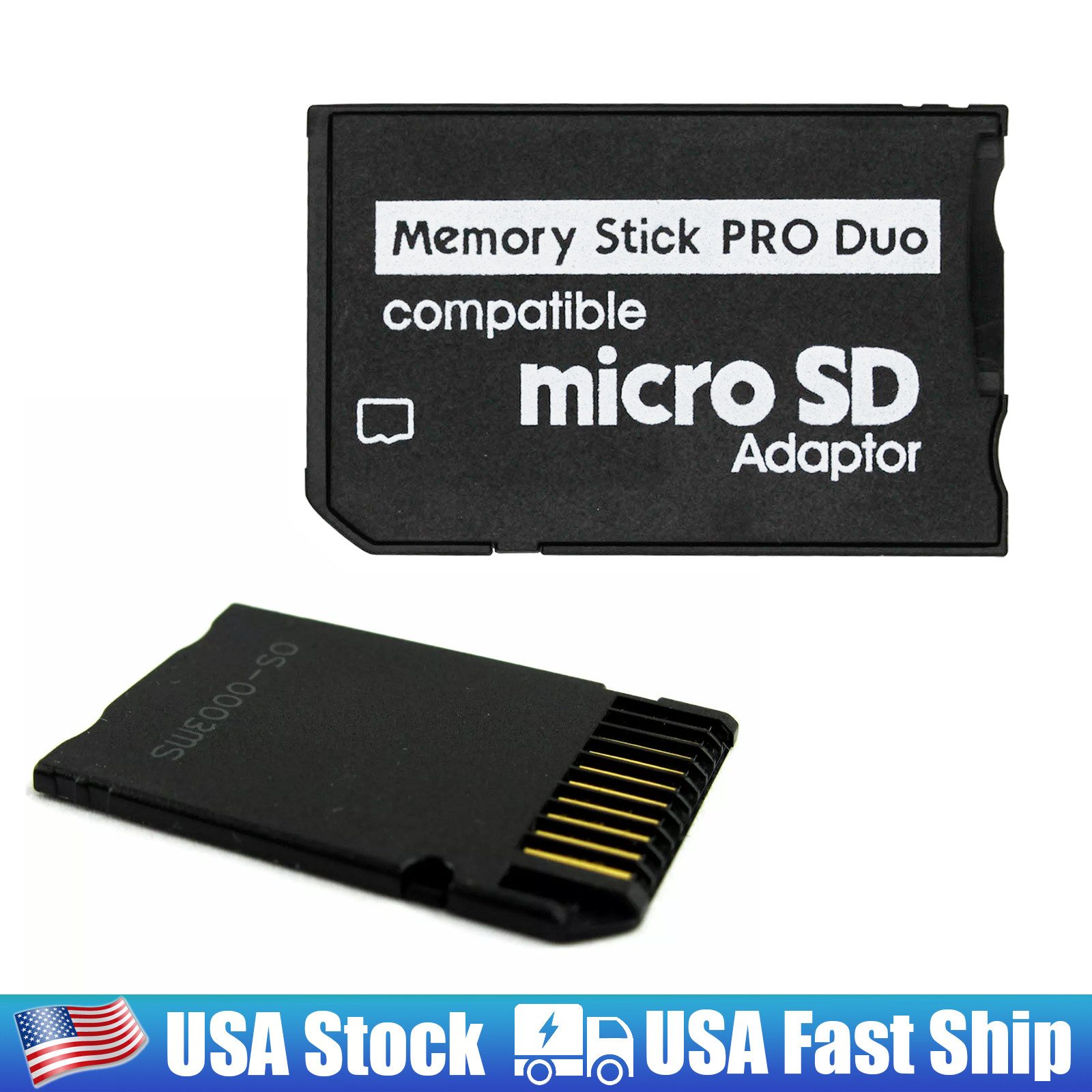 Micro SD SDHC TF to Memory Stick MS Pro Duo PSP Adapter For Sony and PSP Series