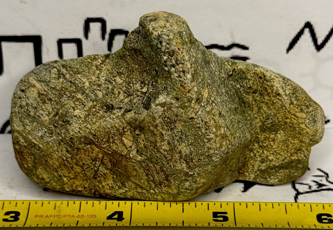 Native American Indian Authentic Artifact Stone Carved Effigy, 5.2 oz • VA