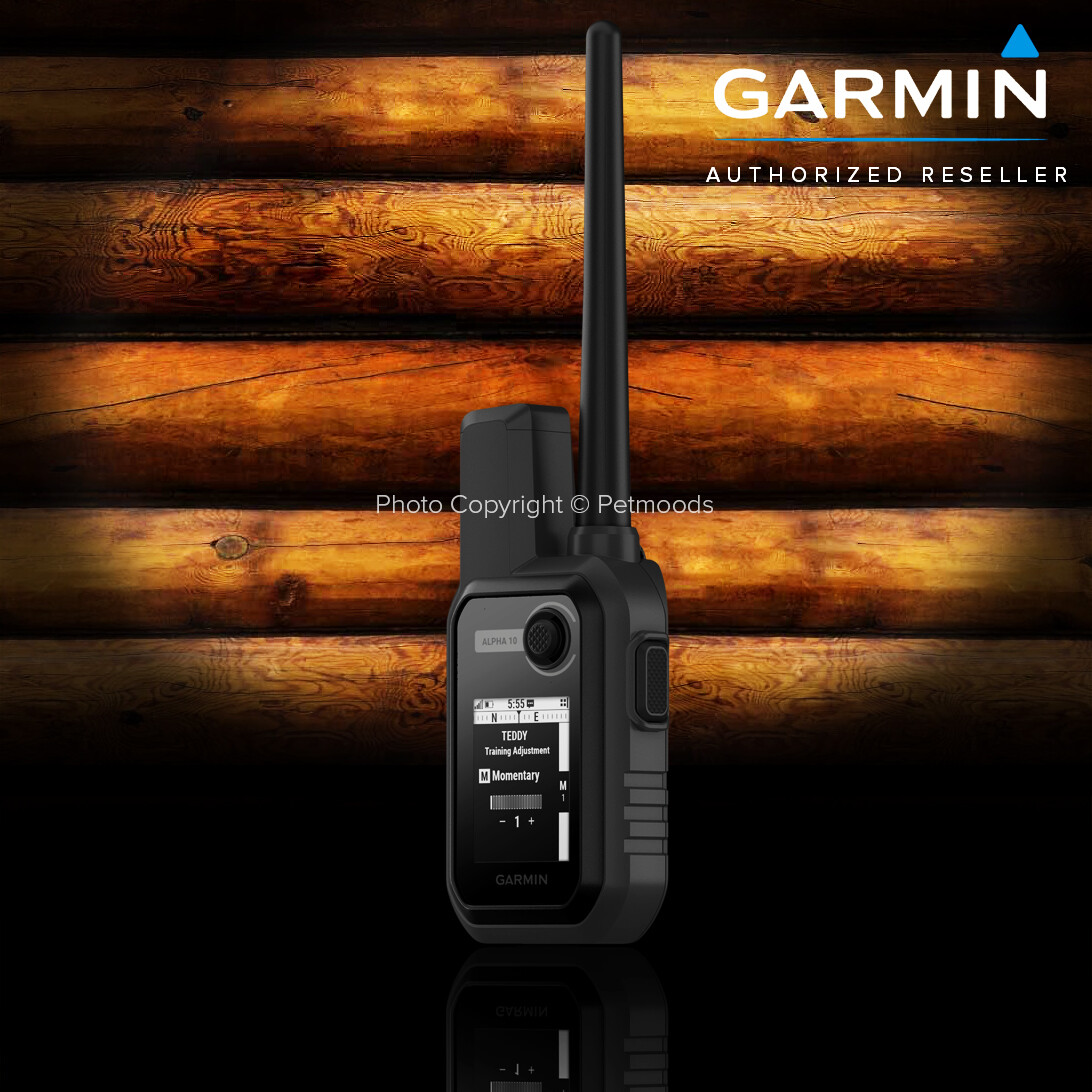 Garmin Alpha 10 Bundle TT15X Dog Device GPS Collar Tracking and Training