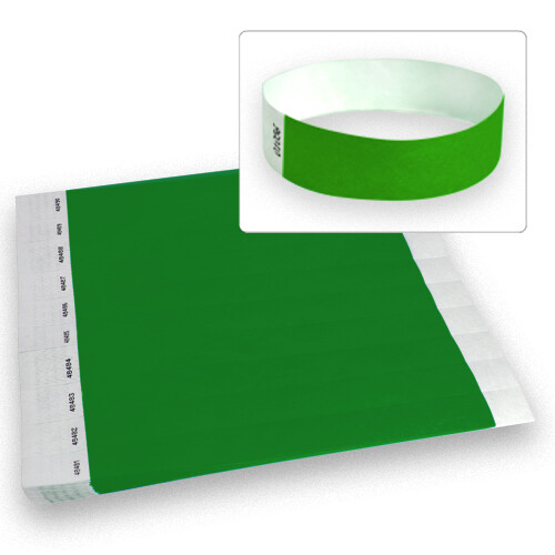 30,000 3/4” Tyvek Wristbands-Choose Your Color - Wholesale,Events,Clubs,Security