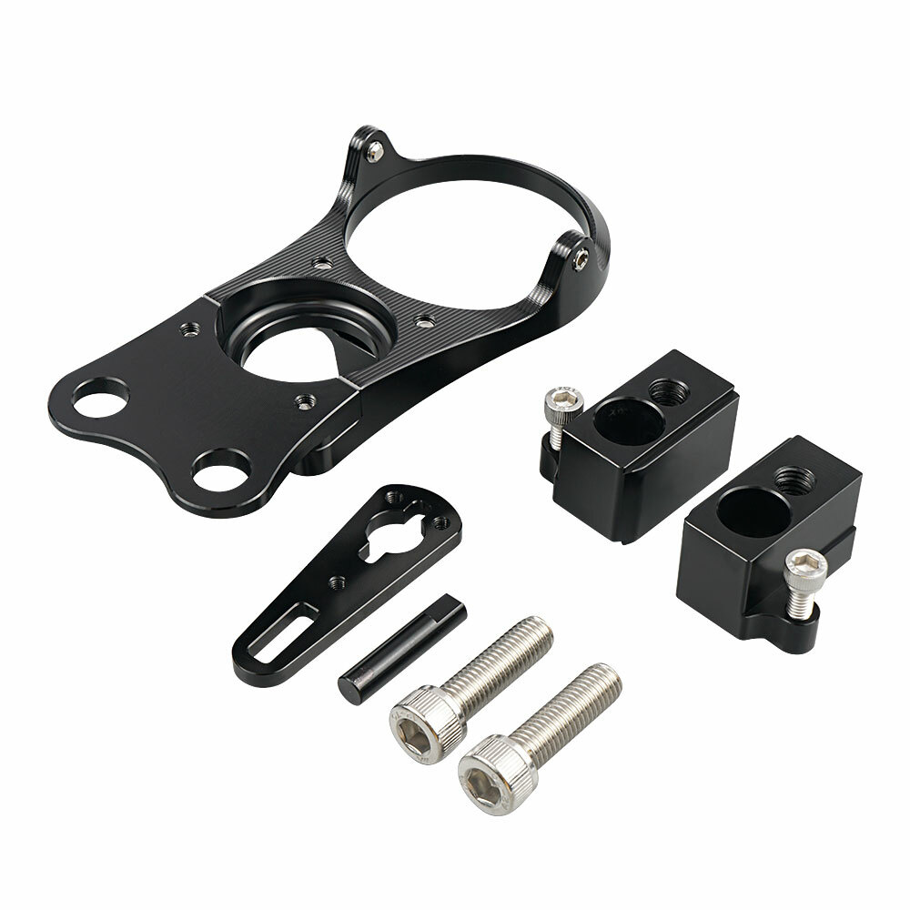 1" Rise Bracket Steering Damper Mounting Kit For KTM 690 Enduro/R 12-18 25mm