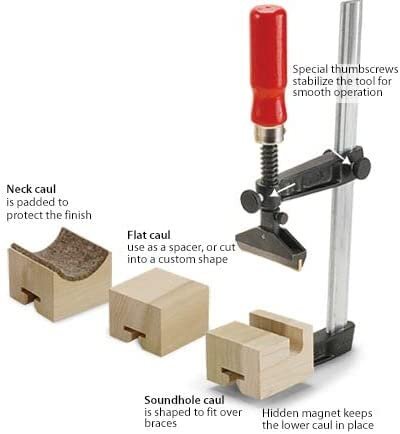 StewMac Jaws2 Fret Press, without Fret Press Inserts (4267)