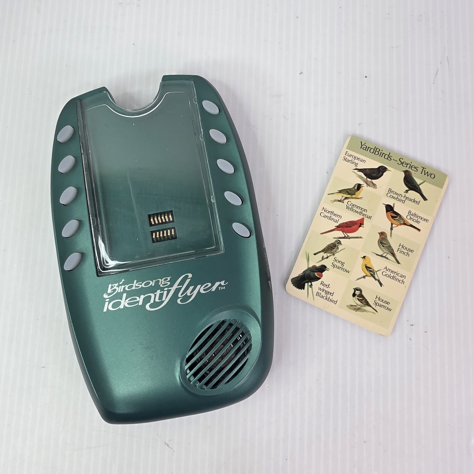 BirdSong IdentiFlyer w/ Yard Birds Series Two - One Card - Tested & Works