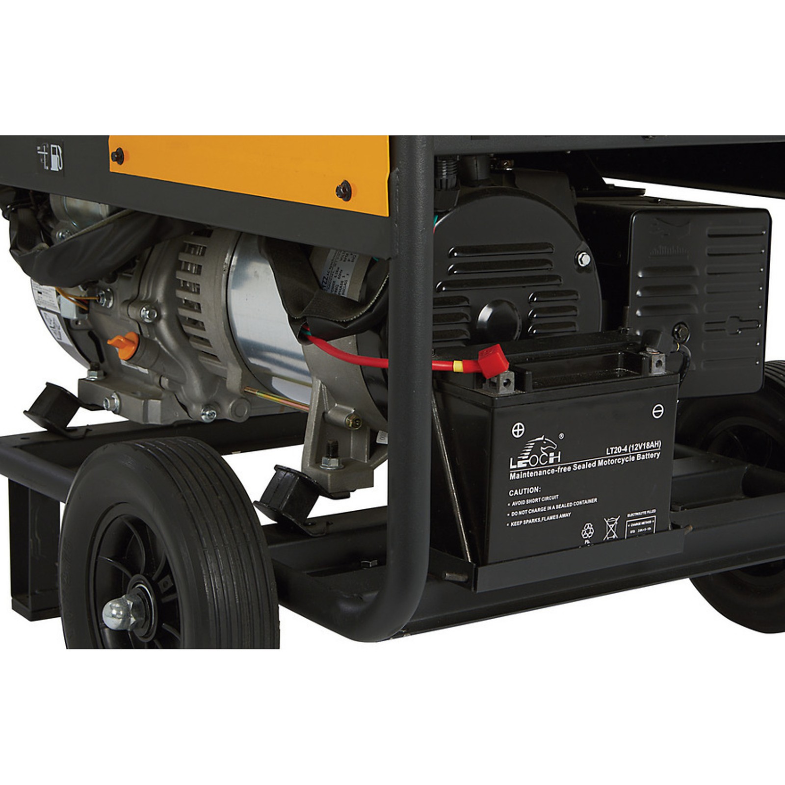 Klutch 7kW Multi-Process Engine-Driven Inverter DC Arc Welder/AC Generator with