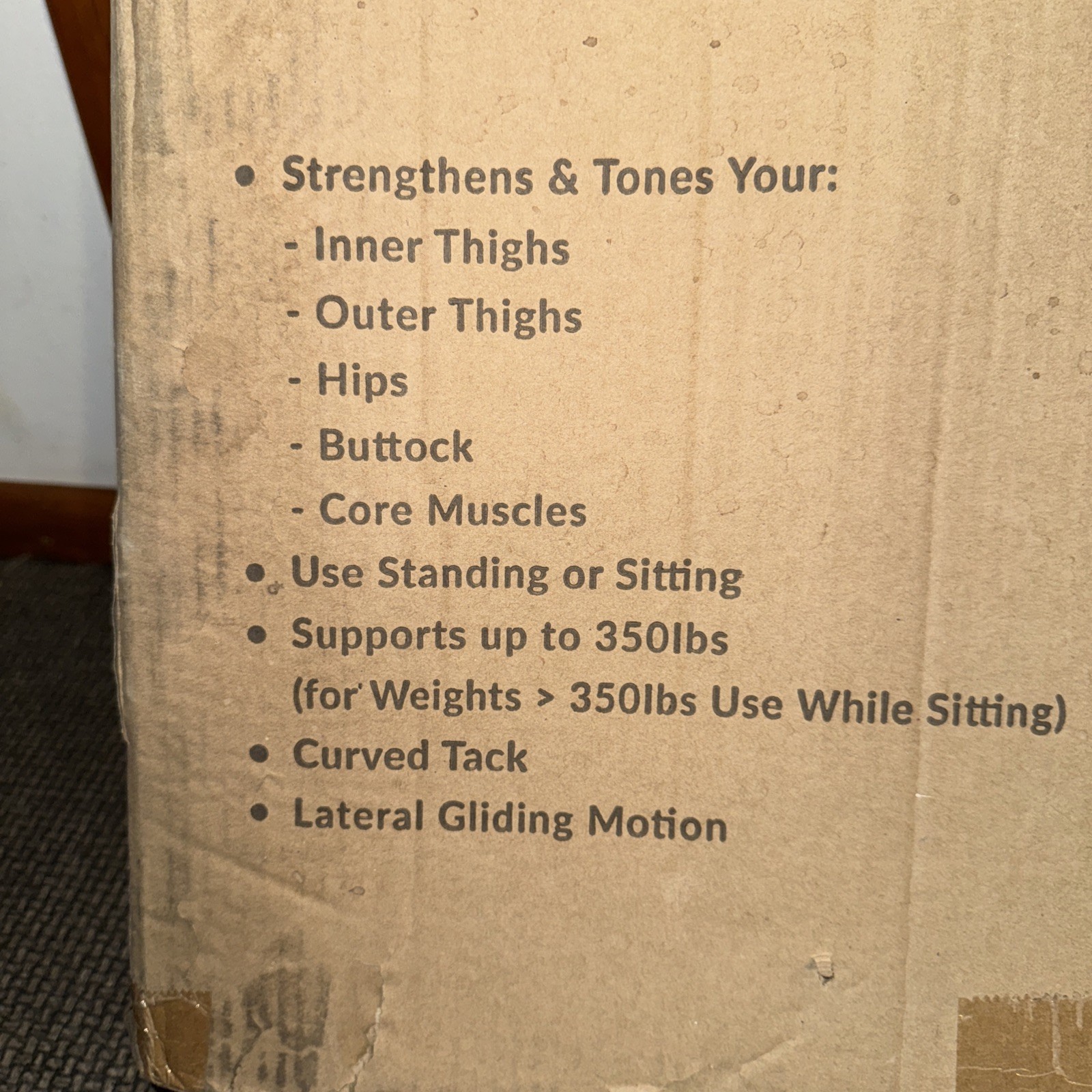 Brand New Medic Therapeutics At-Home Leg Toner Workout Machine Blue