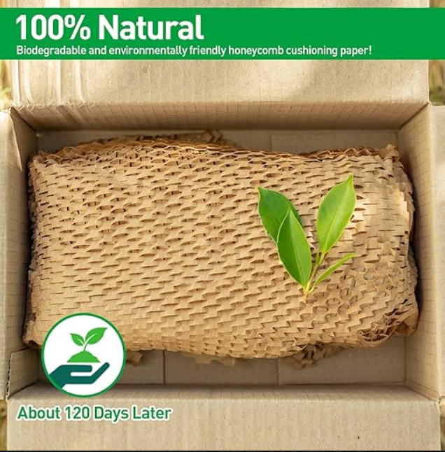 Honeycomb Packing Paper Cushion Wrap Sheets Packing Moving Shipping Lock Protect