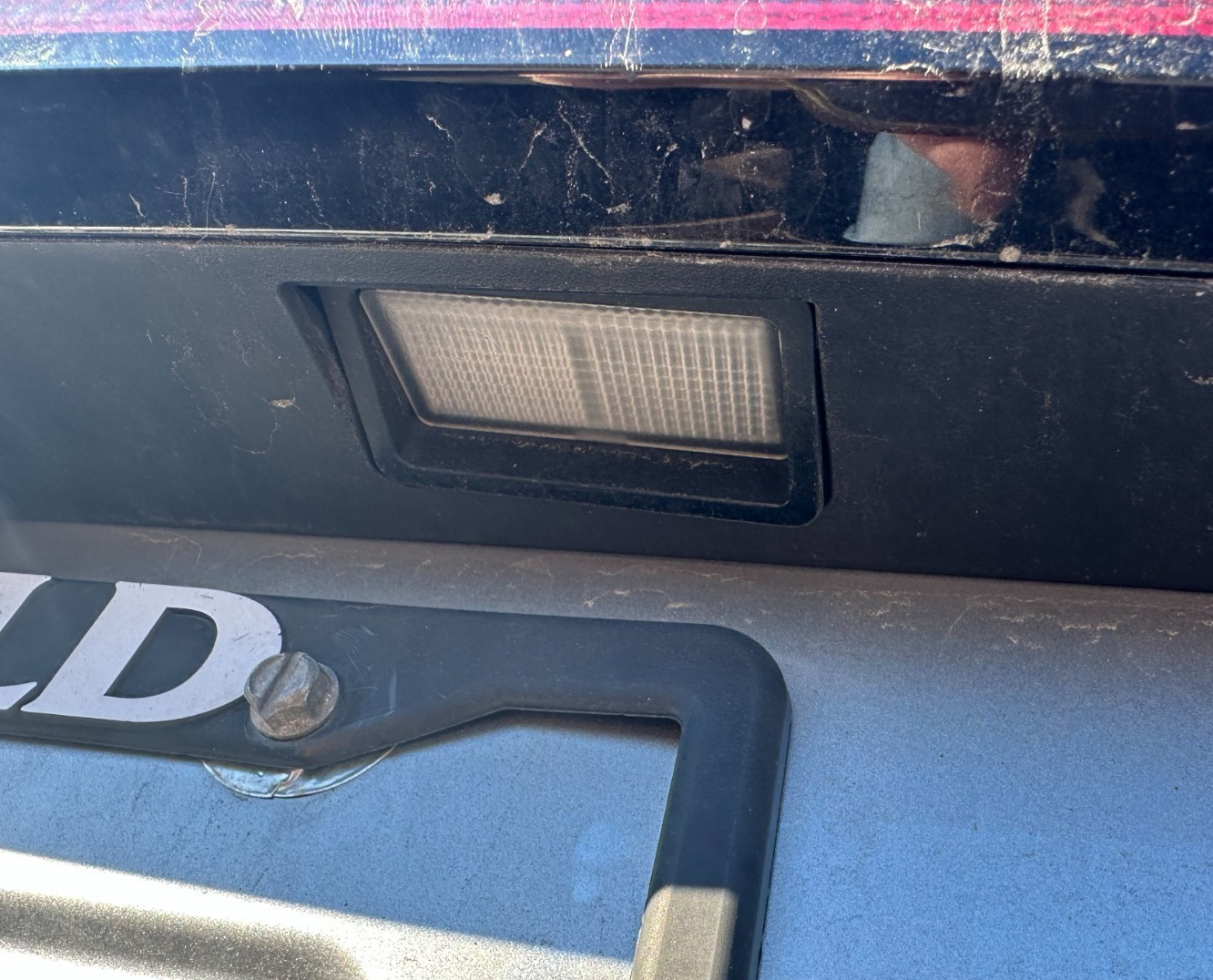 NEW OEM HYUNDAI TUCSON 2022-2026 REAR LICENSE PLATE LAMP (SINGLE LAMP)