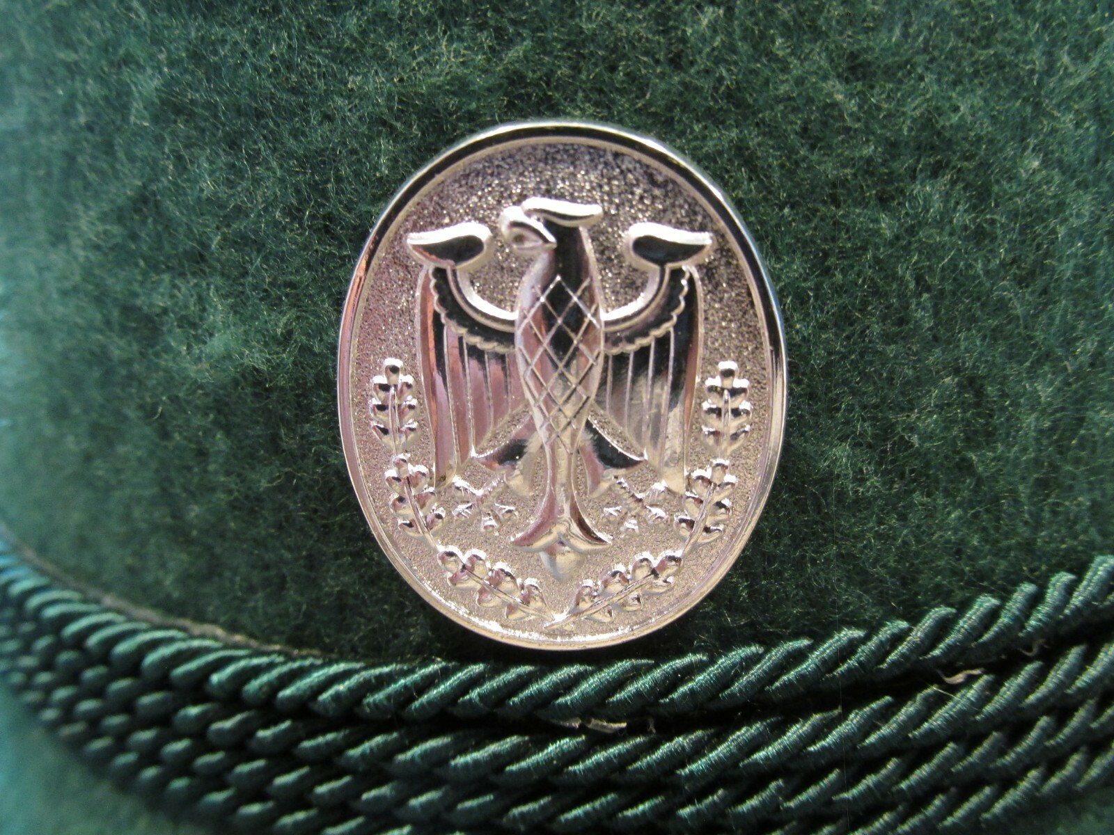 German Eagle Silver Military/Oktoberfest Hat Pin (Shiny)