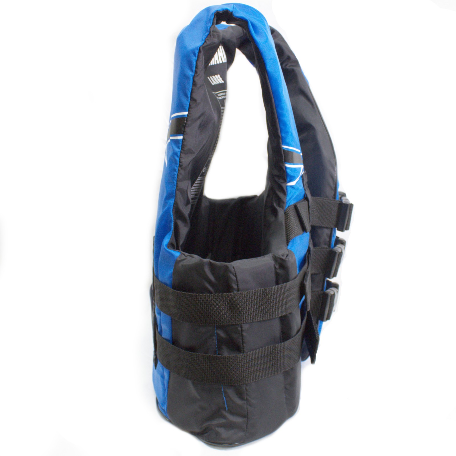 Yamaha New OEM Men's Large Blue Nylon Value Life Jacket, MAR-21V3B-BL-LG