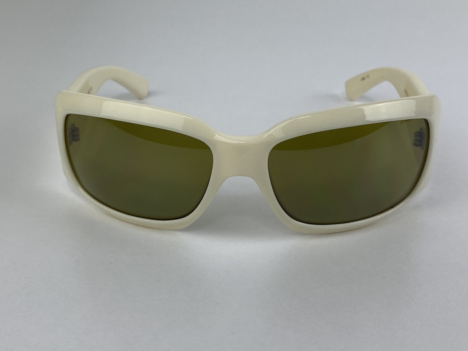 Callaway White Golf Sunglasses Green NEOX Lenses Rhinestones C410WH G